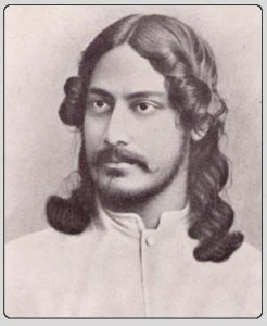 Rabindranath Tagore young from Calcuttaweb
